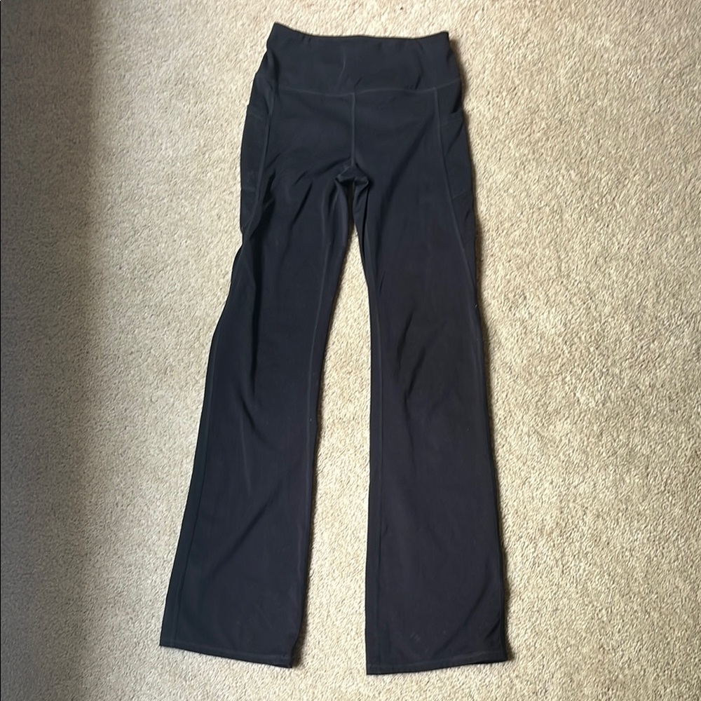 GAIAM Black Flare Pants